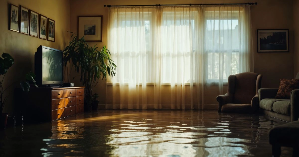 water damage drying time