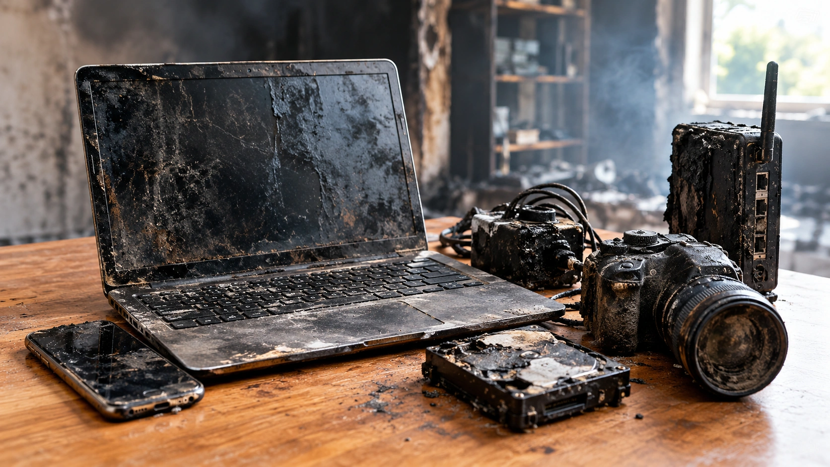 smoke damage to electronics